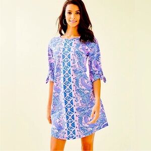 Lilly Pulitzer Preston tie sleeve dress size XL